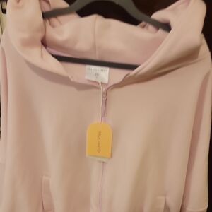 NWT Logilates Women's Pink Hoodie
